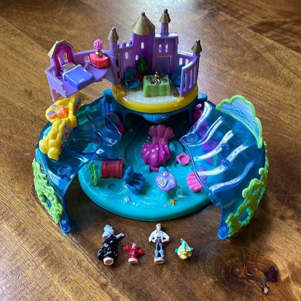 Bluebird Disney The Little Mermaid play set. So brightly colored!